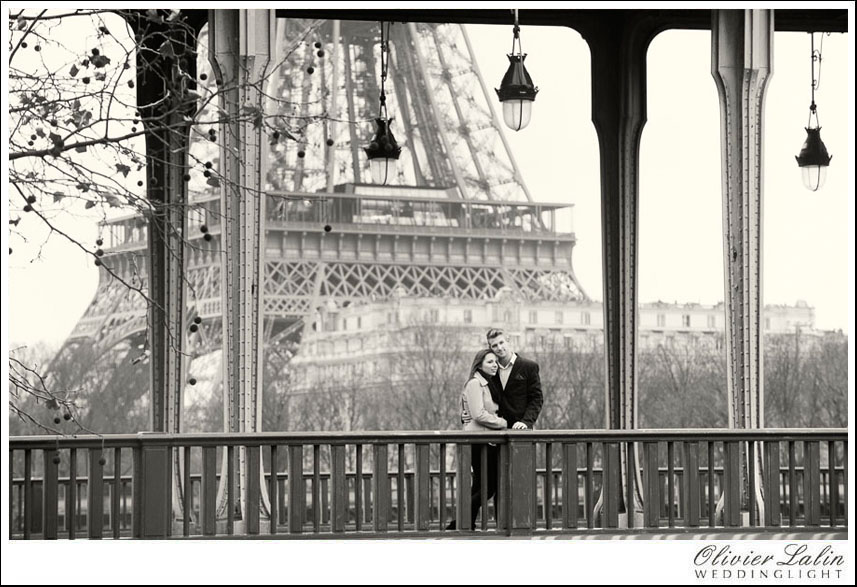 Paris engagement photo session 