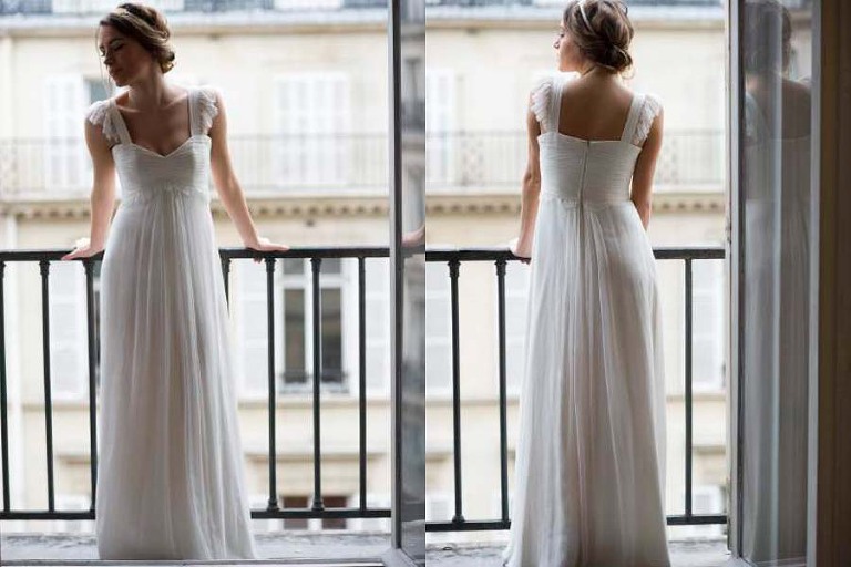 Paris rent a couture wedding gown