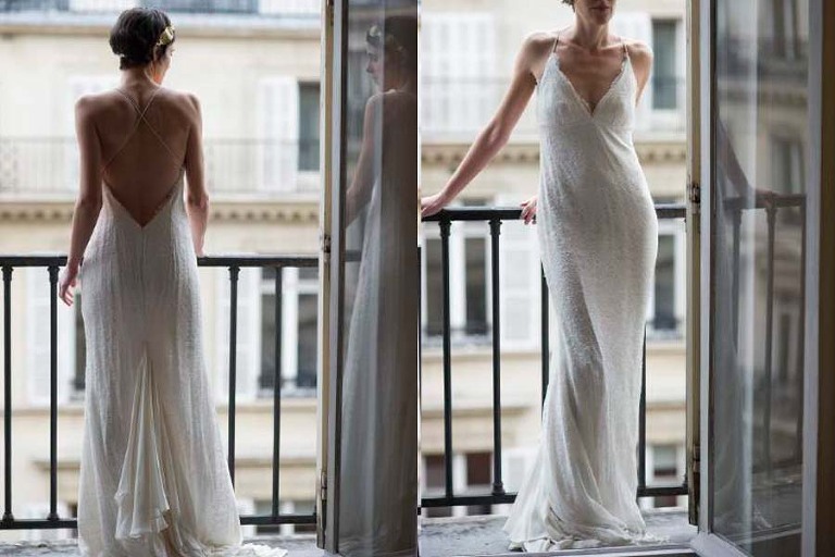 Paris rent a couture wedding gown