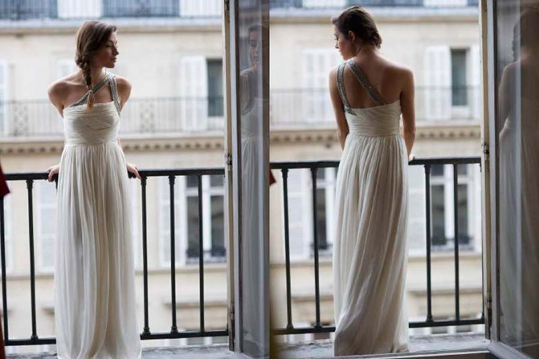 Paris rent a couture wedding dress