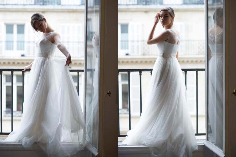 Paris rent a couture wedding gown