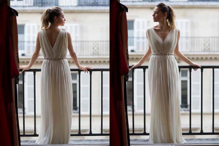 Paris rent a couture wedding gown