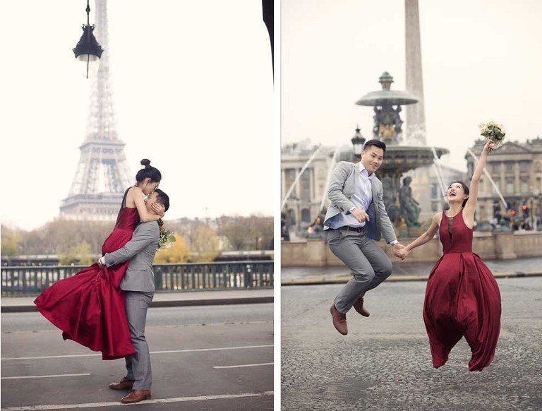 Pre wedding photographer paris