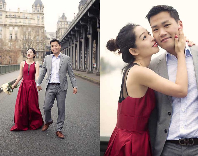 Paris pre-wedding photographer