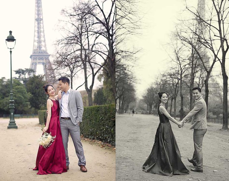 Paris pre-wedding photographer