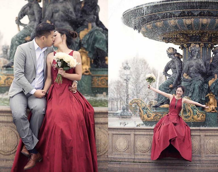 Paris pre-wedding photographer