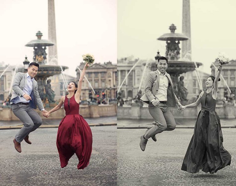 Paris pre-wedding photographer