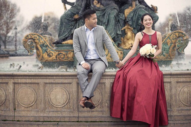 Paris pre-wedding photographer