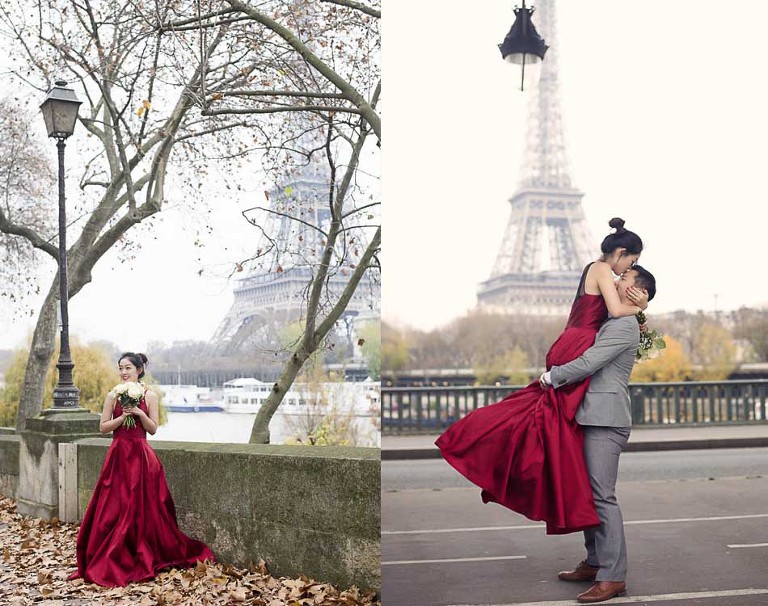 Paris pre-wedding photographer