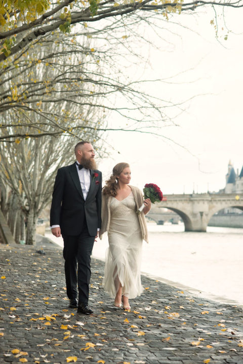 paris winter elopement