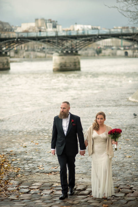 paris winter elopement