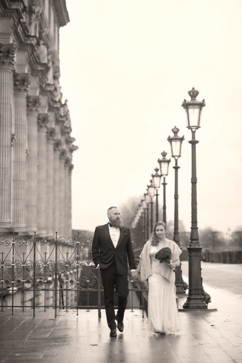 paris winter elopement