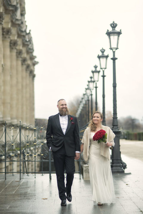 paris winter elopement