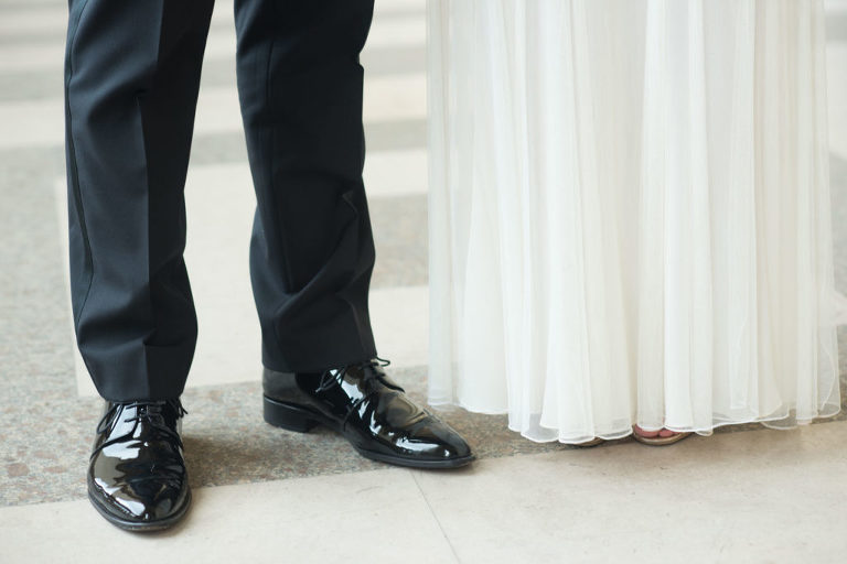 paris winter elopement