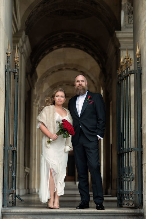 paris winter elopement