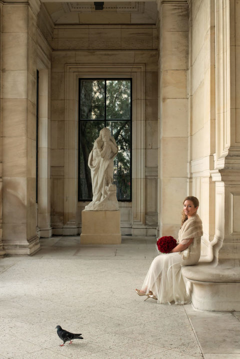 paris winter elopement