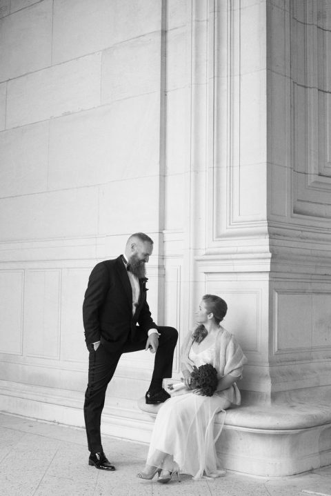 paris winter elopement