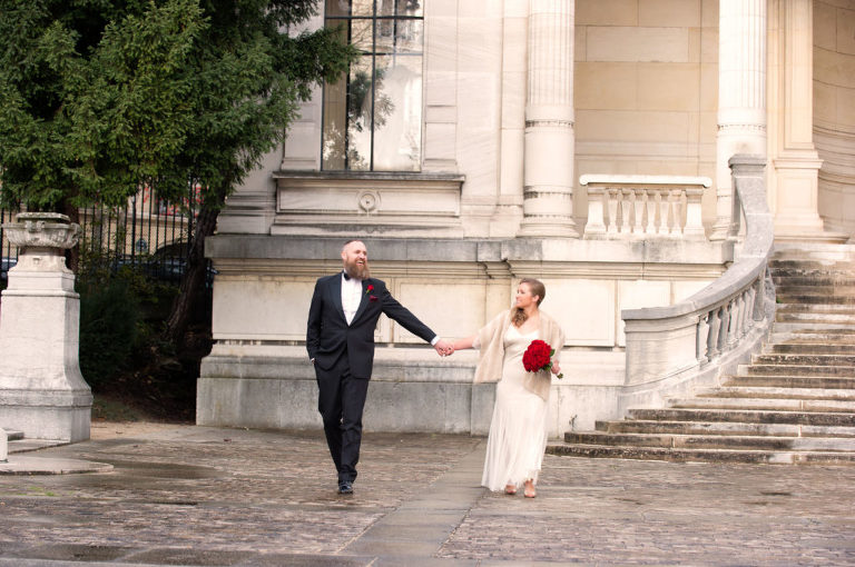 paris winter elopement