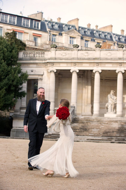 paris winter elopement