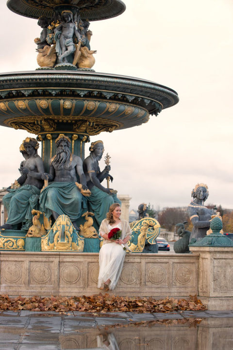 Paris winter elopement
