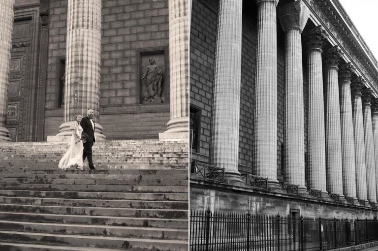 Winter elopement Paris