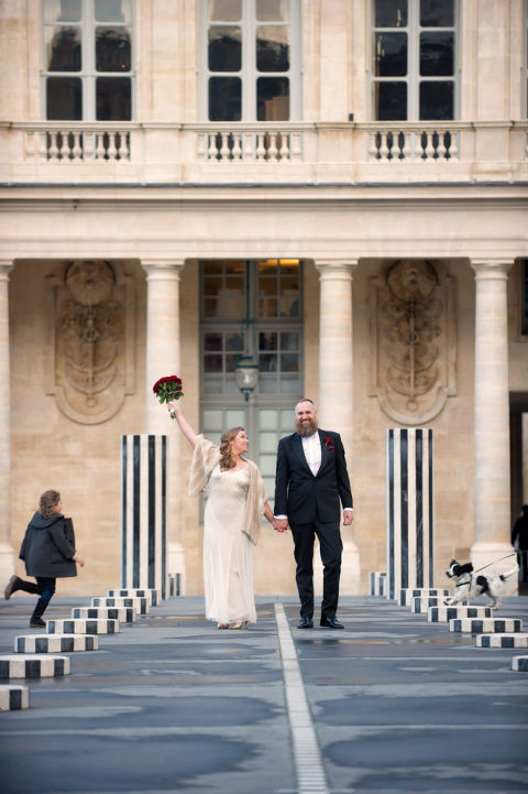 paris winter elopement