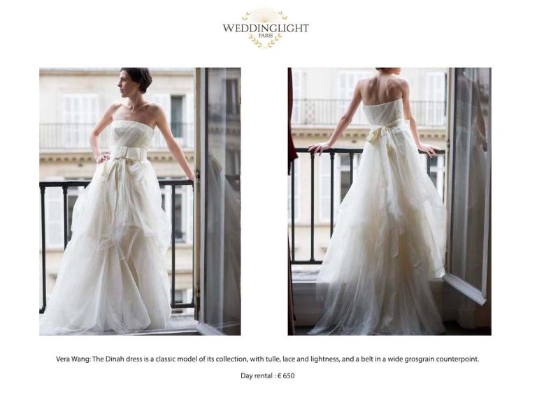 Vera Wang Wedding Dresses Rental